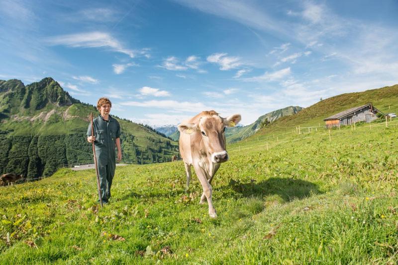 Ferienwohnungen Schantl Schoppernau Bagian luar foto